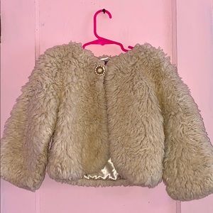 Fur coat for babies